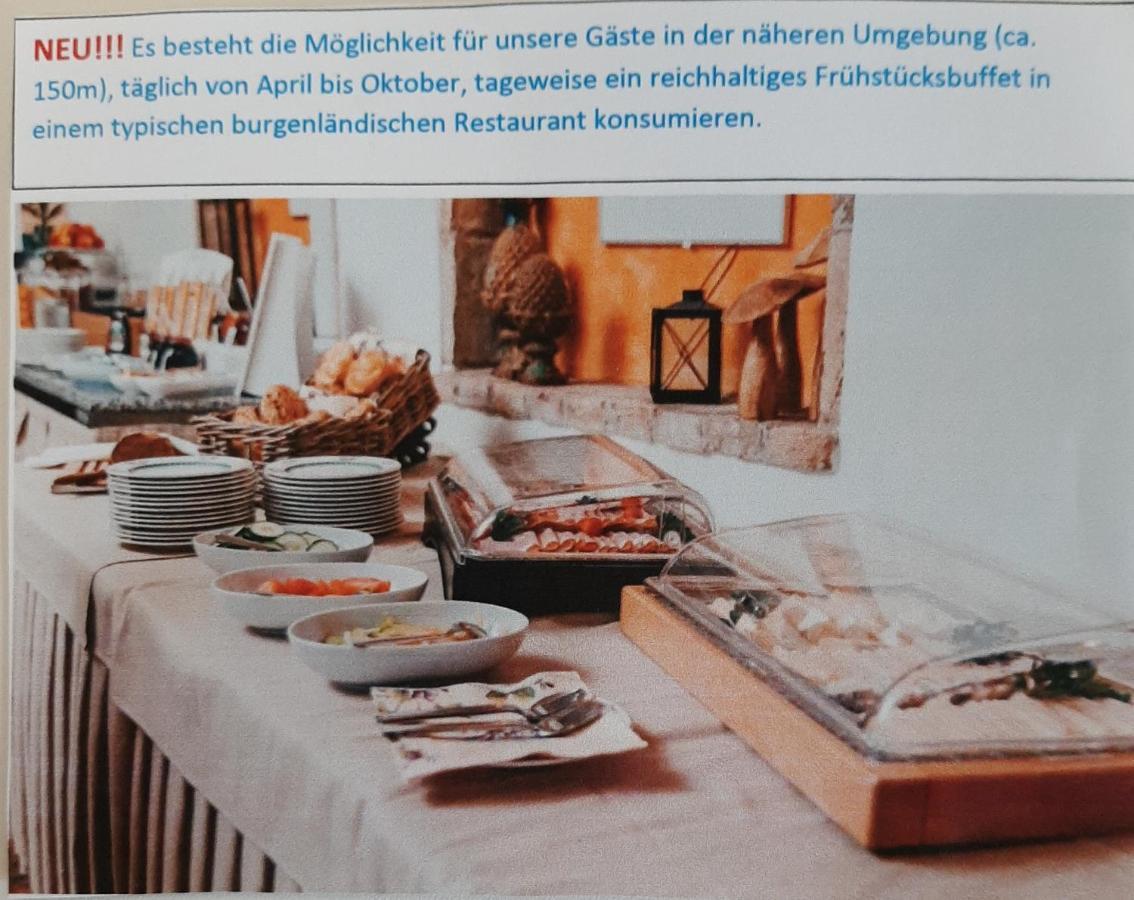 Penthouse Griemann 1 Mit Infrarotkabine Und Eigener Dachterrasse Fuer Max 4 Personen Illmitz Buitenkant foto